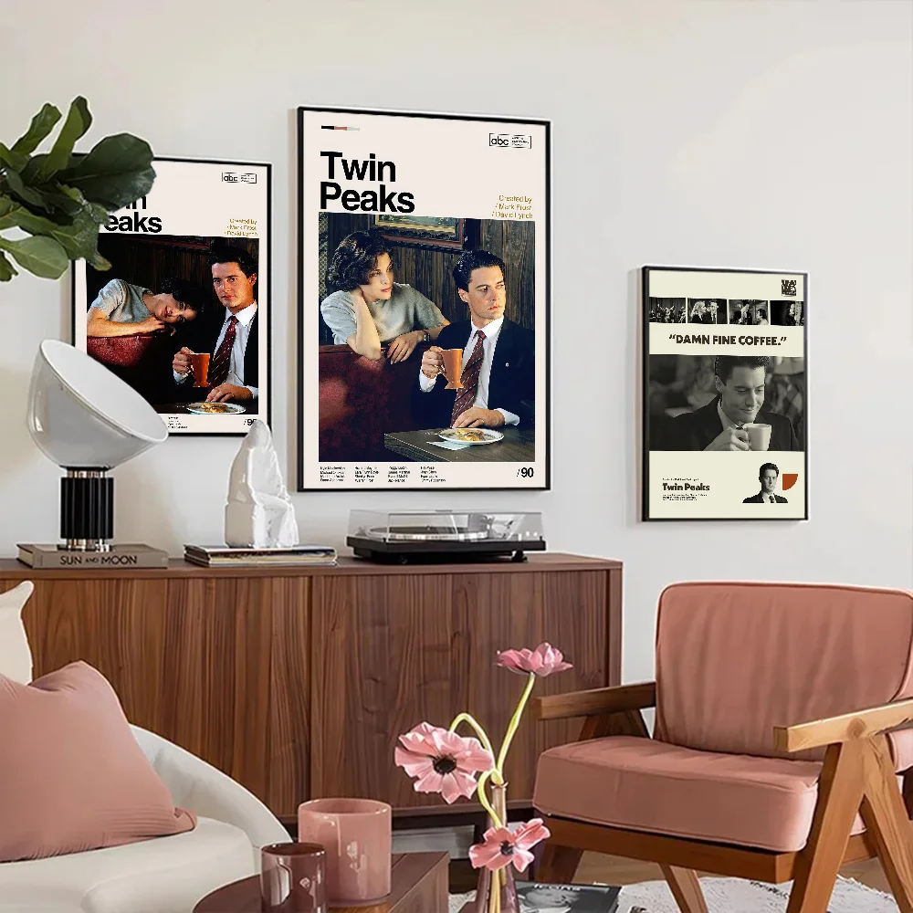 Twin Peaks TV Series Shows Poster Good Quality Prints and Posters HD Quality Poster Wall Art Painting Study Home Decor