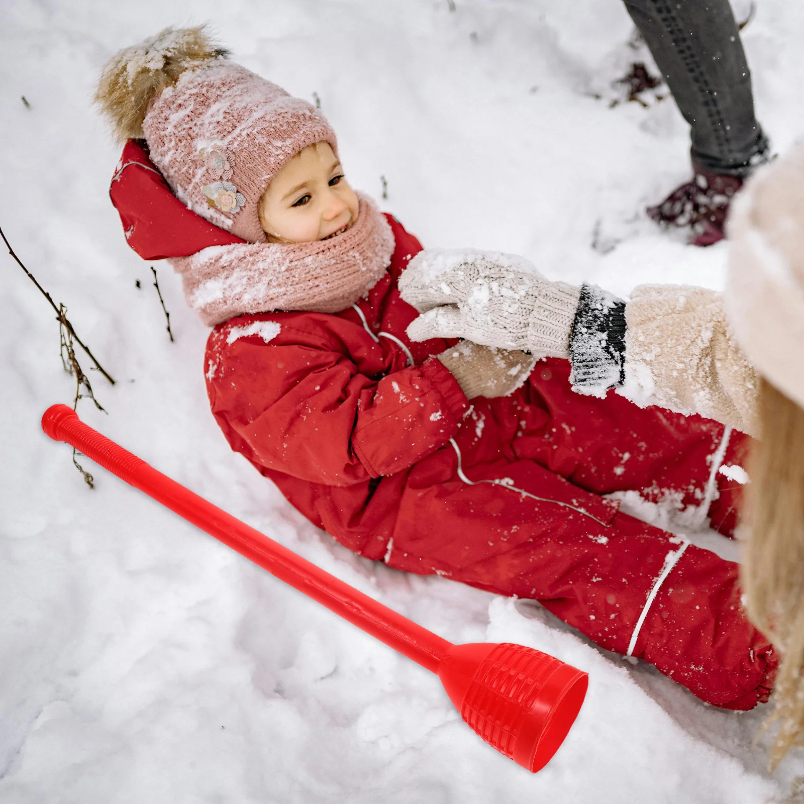 

Snowball Launcher Play Toys Bat Plastic Molds for Kids Outdoor Winter Beach Parent-child