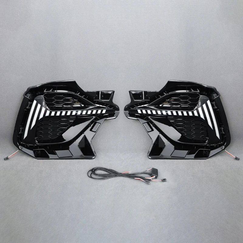 

Дневные ходовые огни (ДХО) для MG ZS 2020-2022: светодиодные передние противотуманные фары, модифицированные, с желтым сигналом поворота, 12В