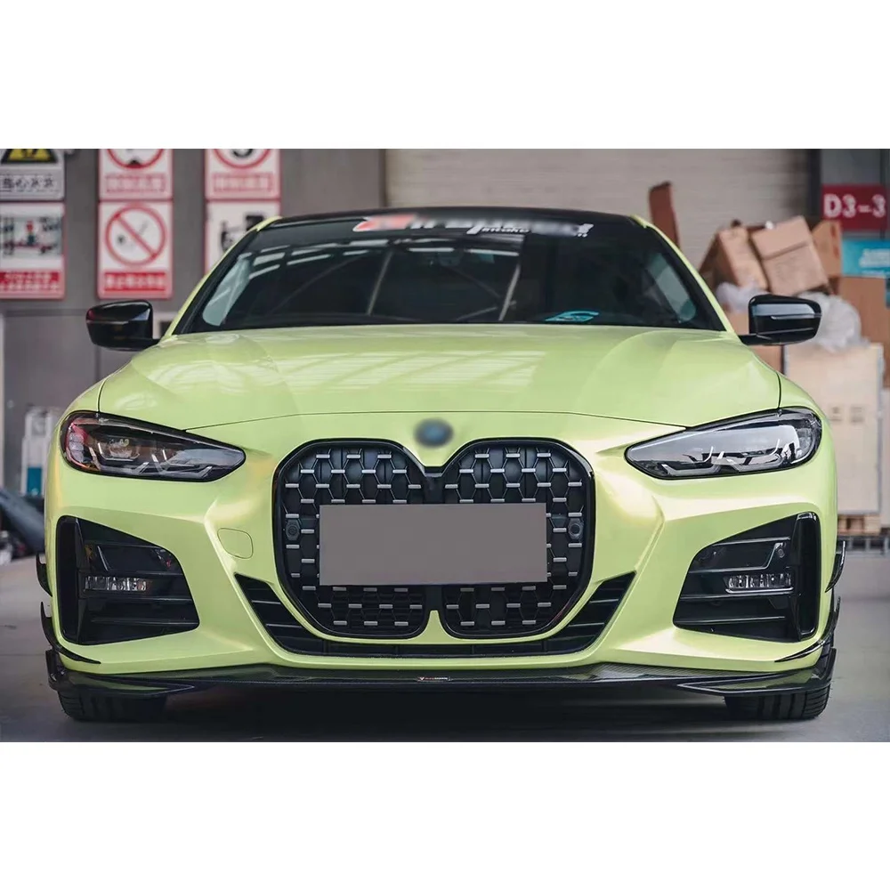 26 Style Carbon Fiber Body Kit Front and Rear Lip Side Skirt Front Air Knife Rear Wing Suitable For BMW 4 Series G22 Modified TK