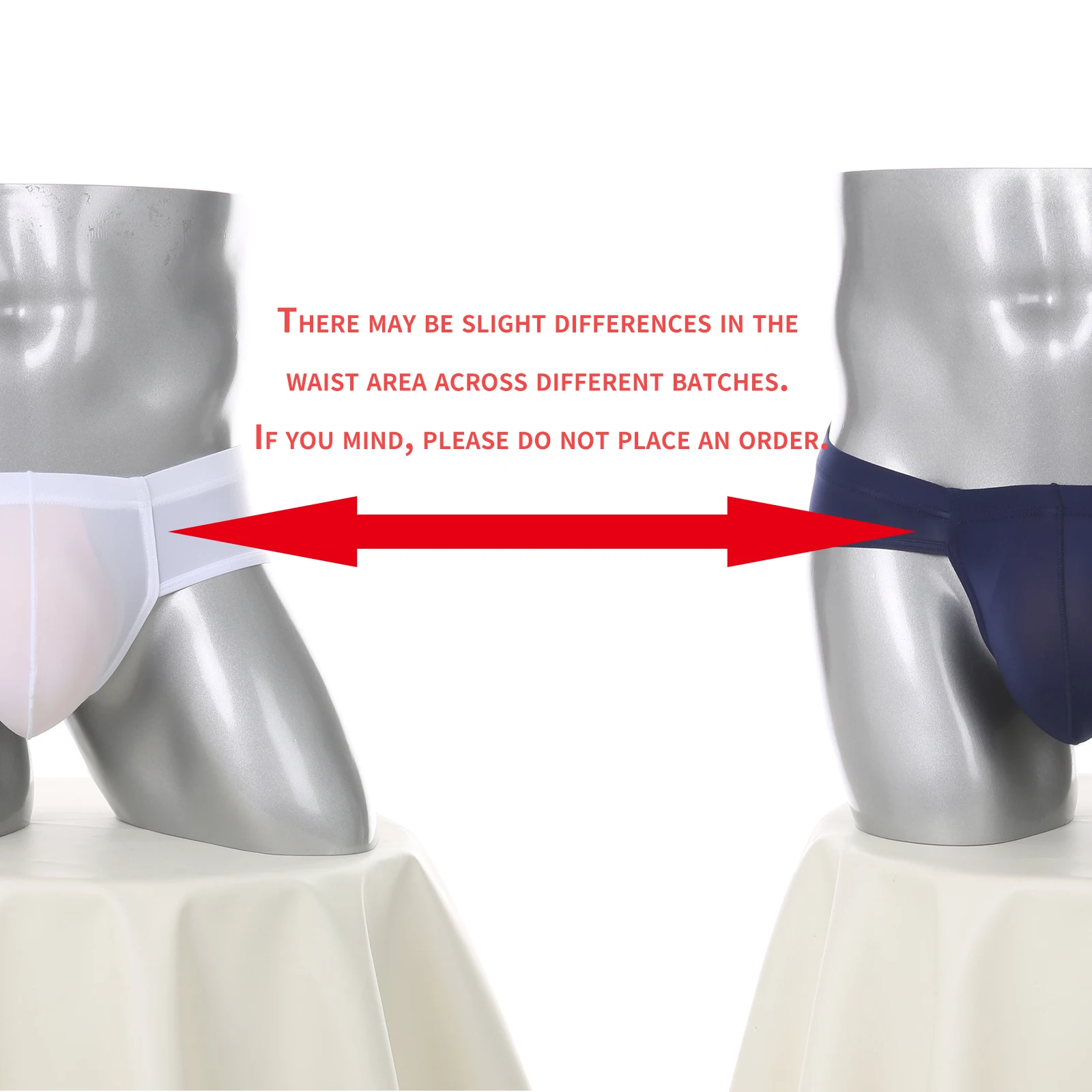 Herren Schnelltrocknende Eisseide Sport-Slips Elastische Durchsichtige Bodybuilding-Unterwäsche Athletische Unterhosen Atmungsaktive Trainingsunterwäsche – Detail 1