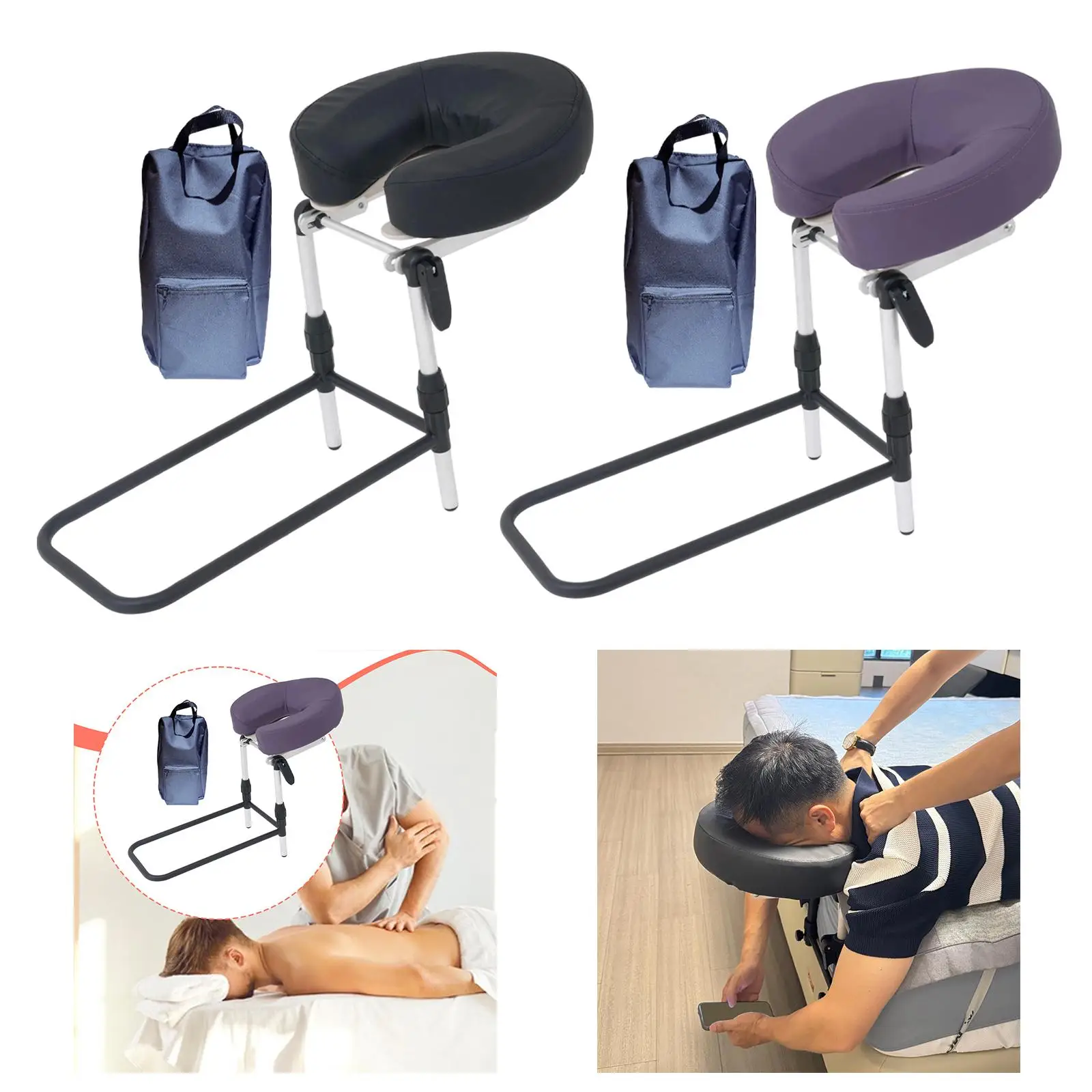 

Massage Head Rest for Mattress Adjustable Angle Siesta Artifact after Eye Surgery Recovery Equipment for Beauty Bed Salon