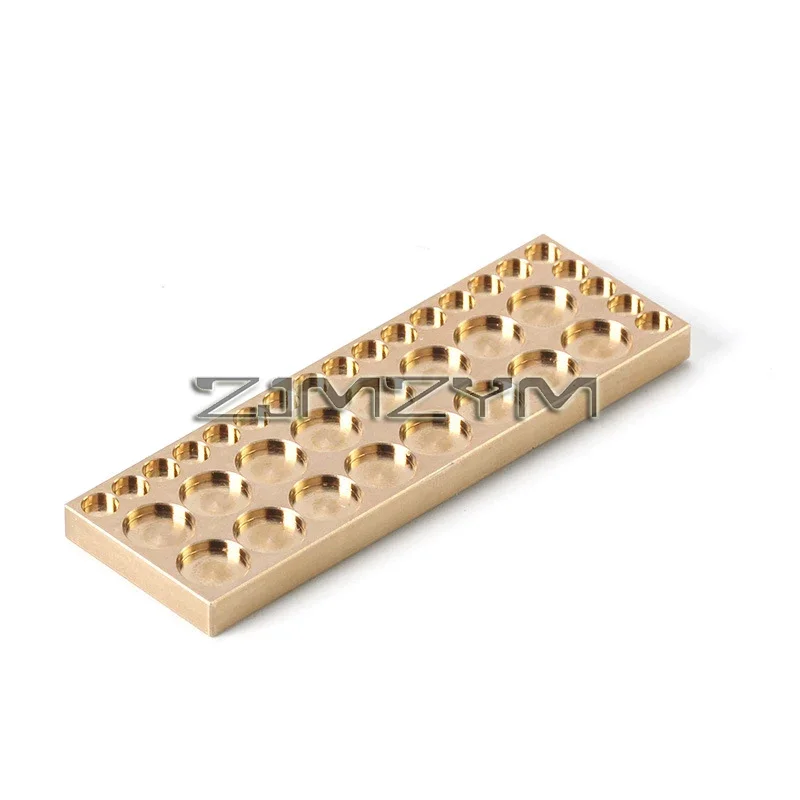 26 Grid Pure Copper Watch Accessory Storage Box Multifunctional Tiny Screw Classification Storage Plate for Watch Repair Tool