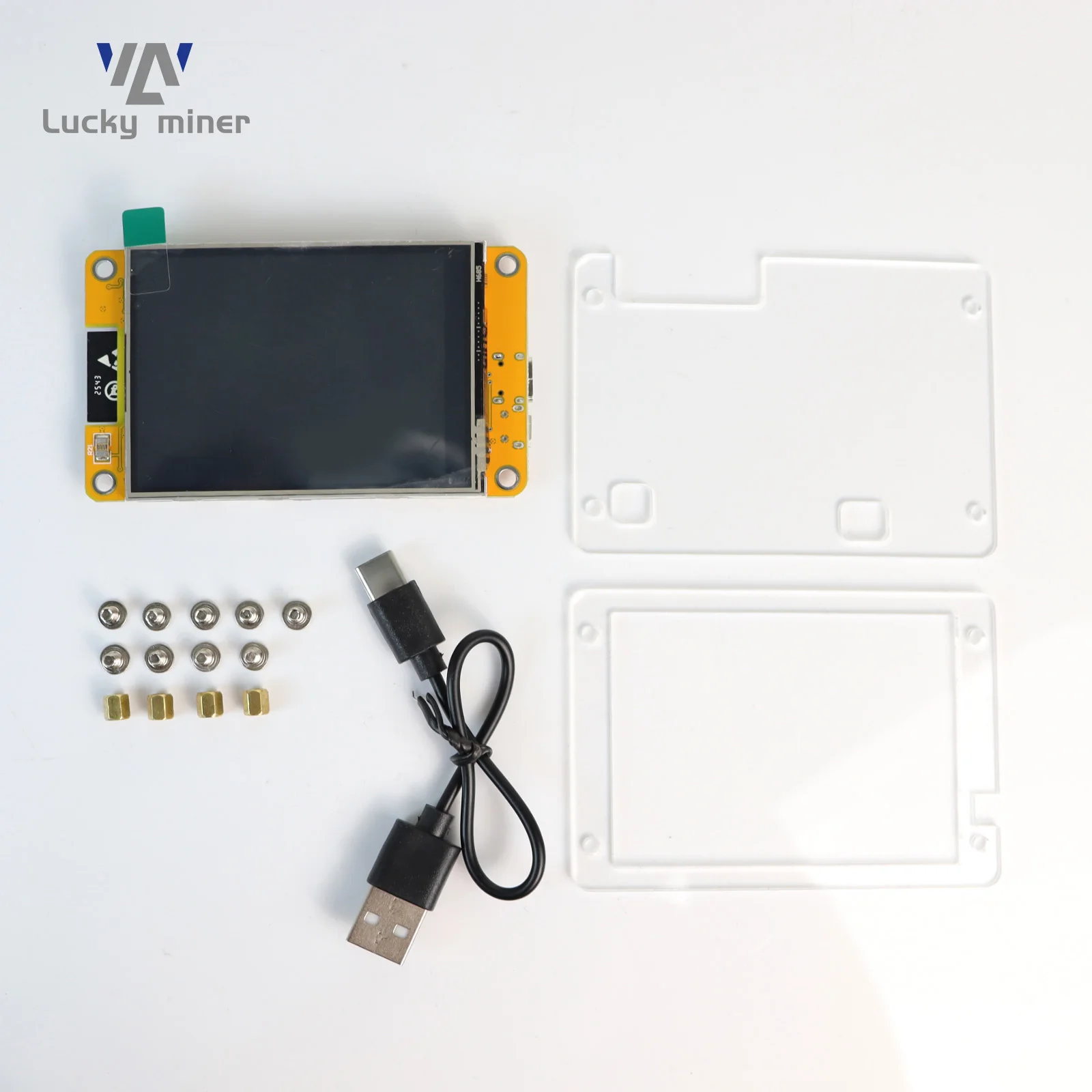 Lucky Miner LV04 Bitcoin Miner 1000KH/s Hash Rate Personal Blockchain Machine for Virtual Coin Lotto Family Use