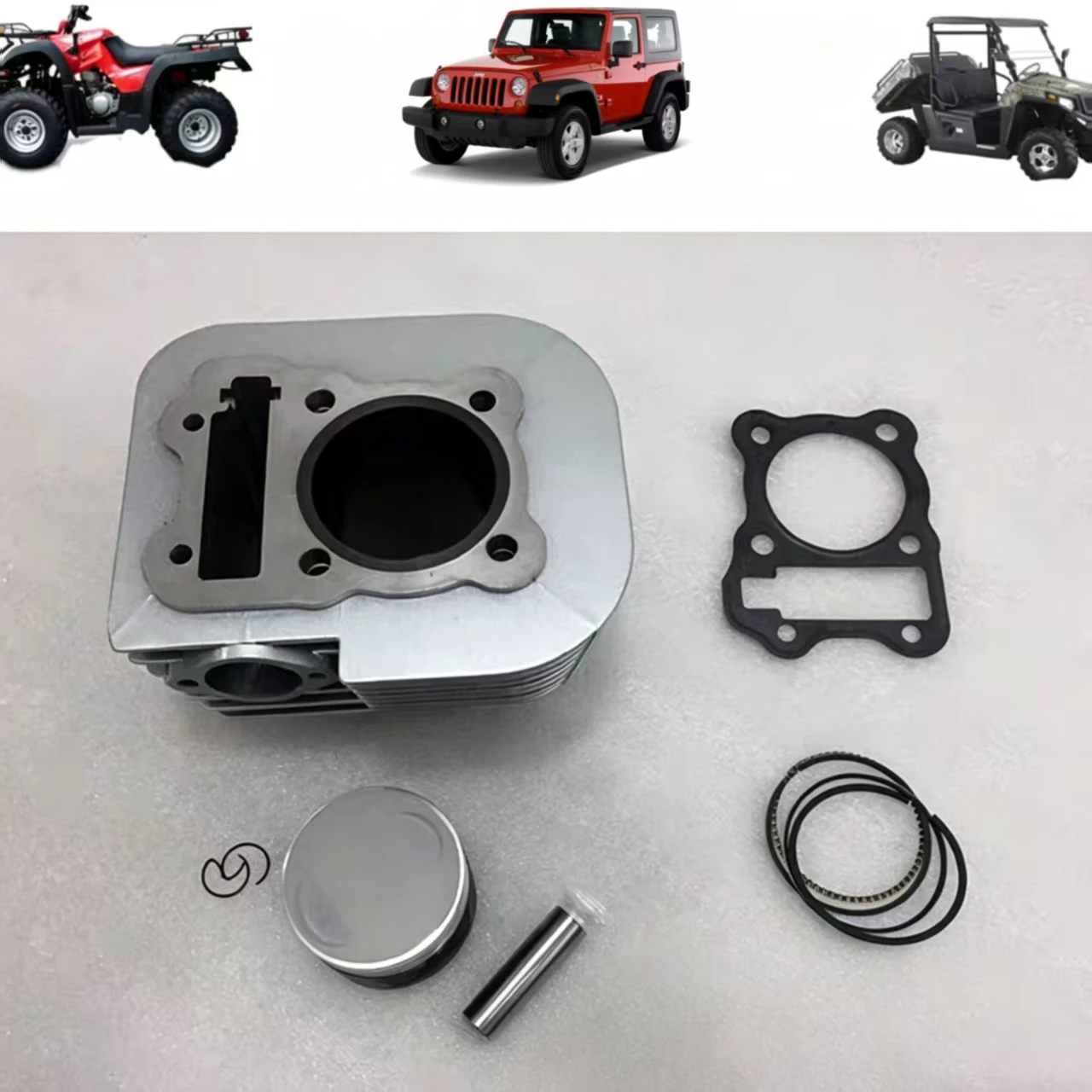 

Cylinder Kit Cylinder Block Piston Gaskets Assembly Fit for WHS Loncin Kayo 200 ATV Engine Parts