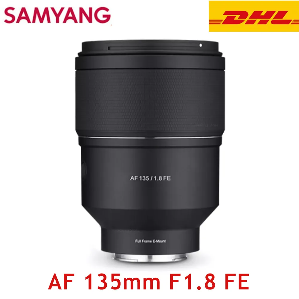 Obiektyw Samyang AF 135mm F1.8 FE Full Frame z dużą przysłoną i autofokusem do aparatów z mocowaniem FE Alpha 1/7/7II/7III/7S