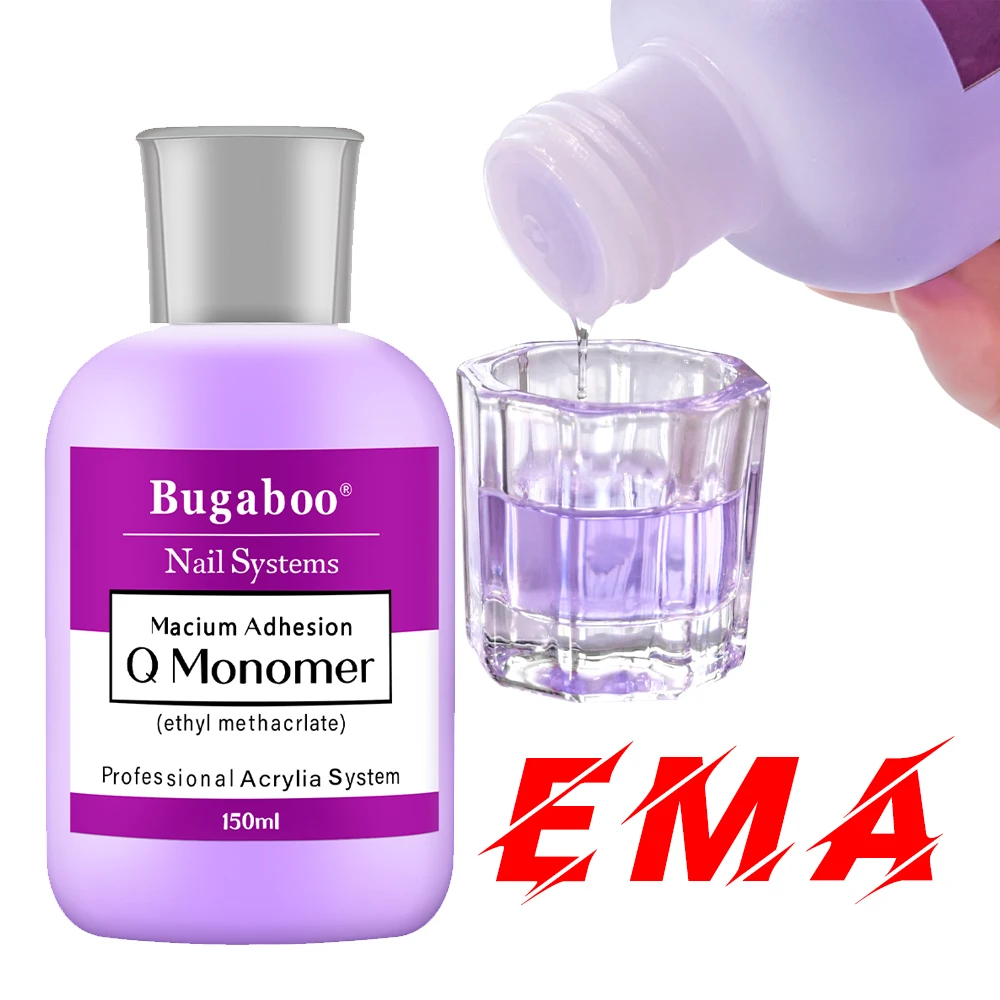 

150ML-Monomer Acrylic Nail Liquid Monomer 5 OZ Professional Acrylic Liquid Monomer for Acrylic Nails Powder Doing Extension