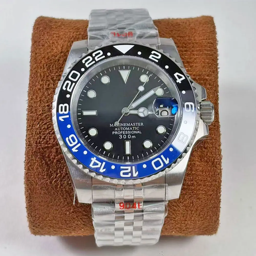 

Часы из нержавеющей стали 316L, 40 мм, с сапфировым стеклом, водонепроницаемость 10 бар, подходят для механизма NH34, NH35, настраиваемый логотип