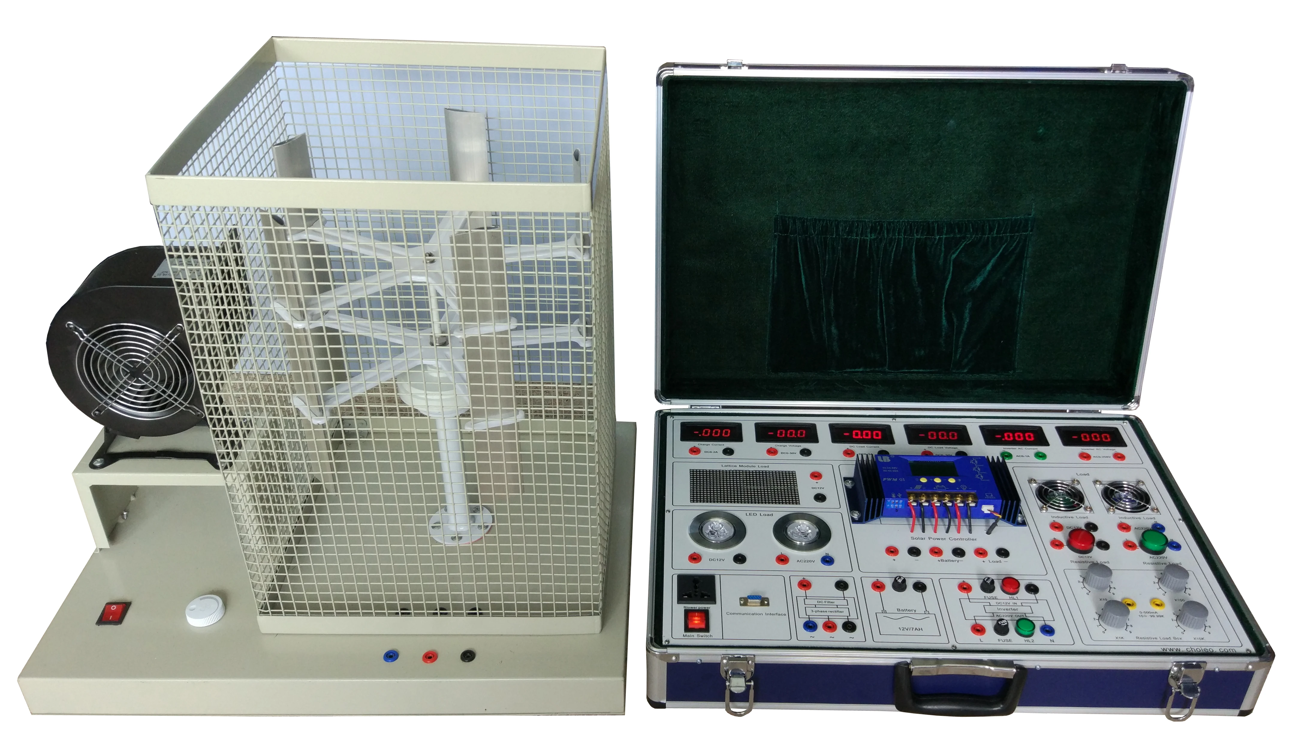 BR-W602 BEICHENG Metal Wind Power Generation Teaching Experiment Box Portable Vocational School 2 Years Warranty