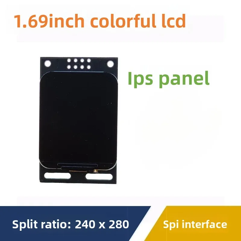 modulo-de-exibicao-com-interface-spi-tft-lcd-de-169-polegadas-painel-ips-de-comunicacao-serial-mcu-stm32