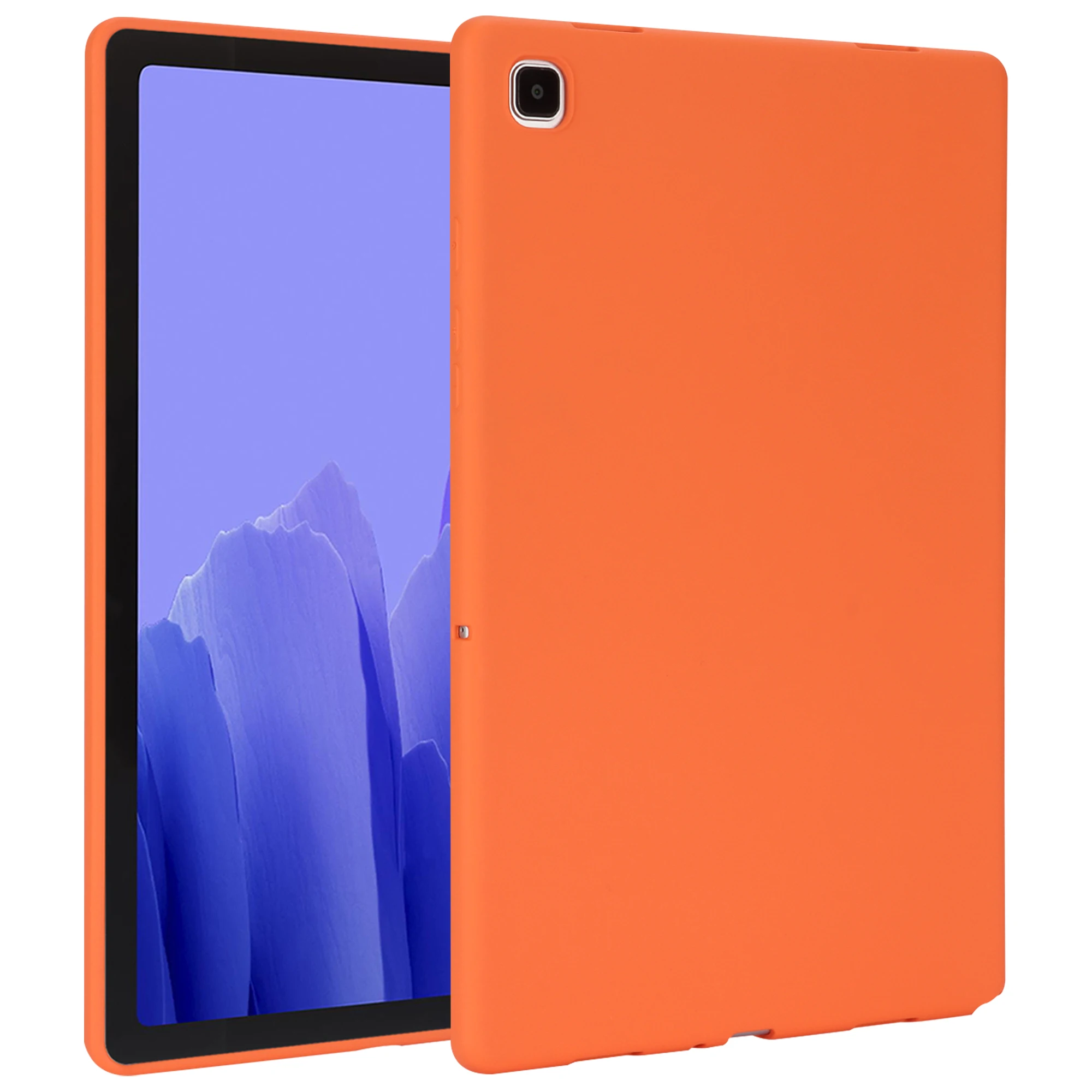 Funda amigable para niños para Galaxy Tab A9 Plus SM-X210 X216 S6 Lite P620 P613 P610 S9 X710 S8 X700 S7 A8 X200 A7 T500 cubierta de TPU caramelo