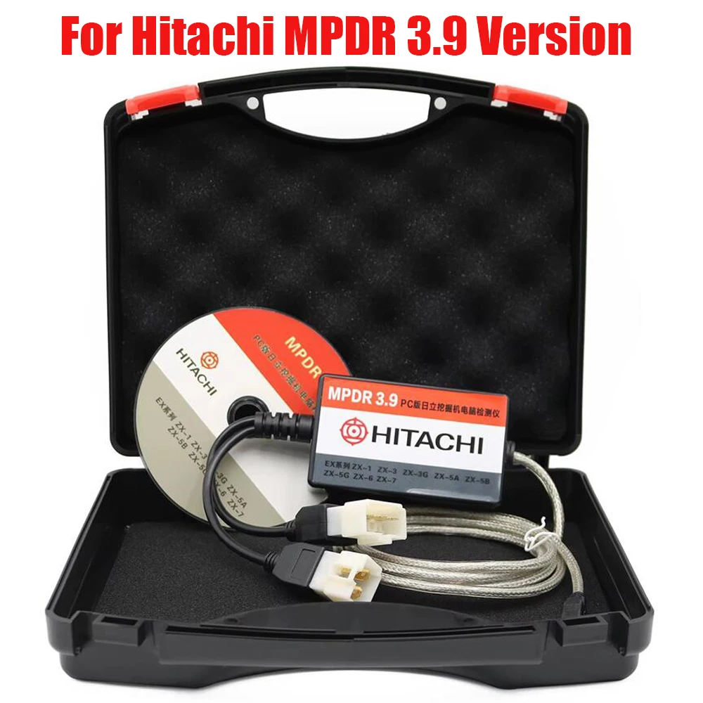 

Высокоскоростной диагностический инструмент MPDR 3,9 для грузовика Hitachi, экскаватора, колесного погрузчика, гусеничного держателя для Hitachi ZX-1 ZX-3 ZX-3G ZX-5