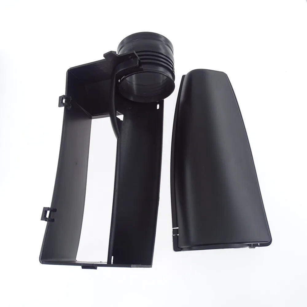 Qty3 Engine Air Intake Duct Black Set for Audi A3 TT VW Golf Mk5 Mk6 Eos CC Caddy 1K0 805 971C9B9 1K0 805 962E 1K0805965J9B9