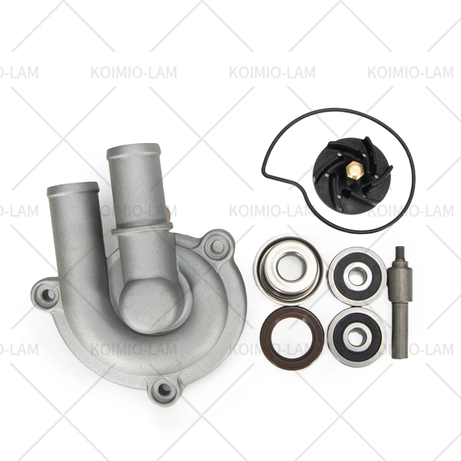 

Fit for PIAGGIO BEVERLY CARNABY MP3 125 250 300 310 X EVO X7 X8 X9 Motorcycle Water Pump Cover + Seal Kit