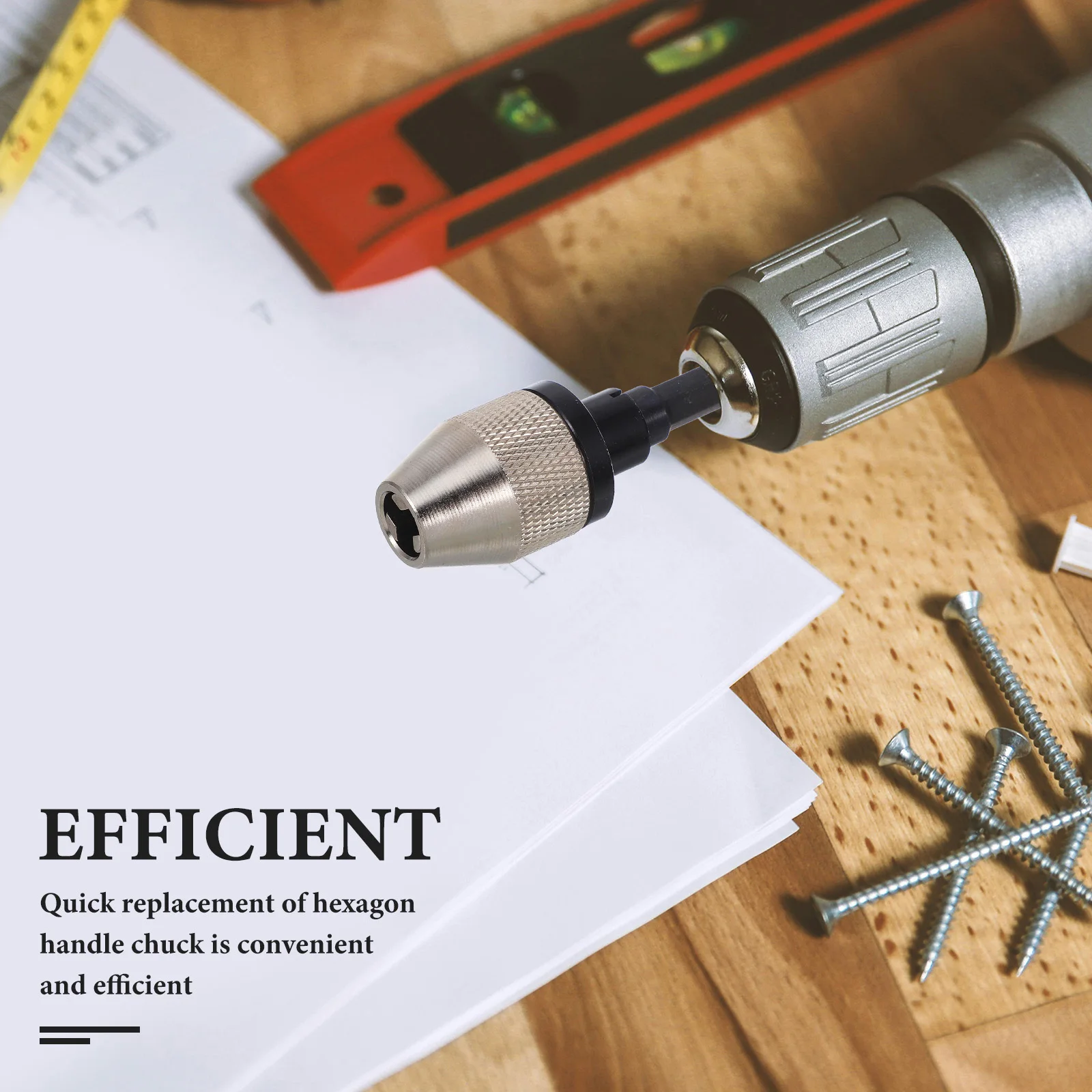 

Copper 0.3-6.5mm Hex Shank Keyless 3-Jaw Mini Drill Chuck Adapter for Electric Tools Drill Chuck Converter Chopping Bit