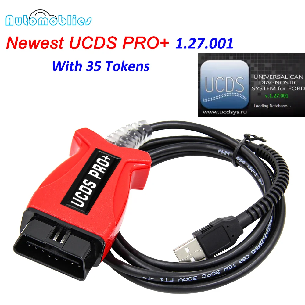 Professional for FOCOM UCDS PRO+ V1.27.001 for Ford With 35 Tokens Full License UCDS Pro UCDS Full Activate ECU Programmer Tool