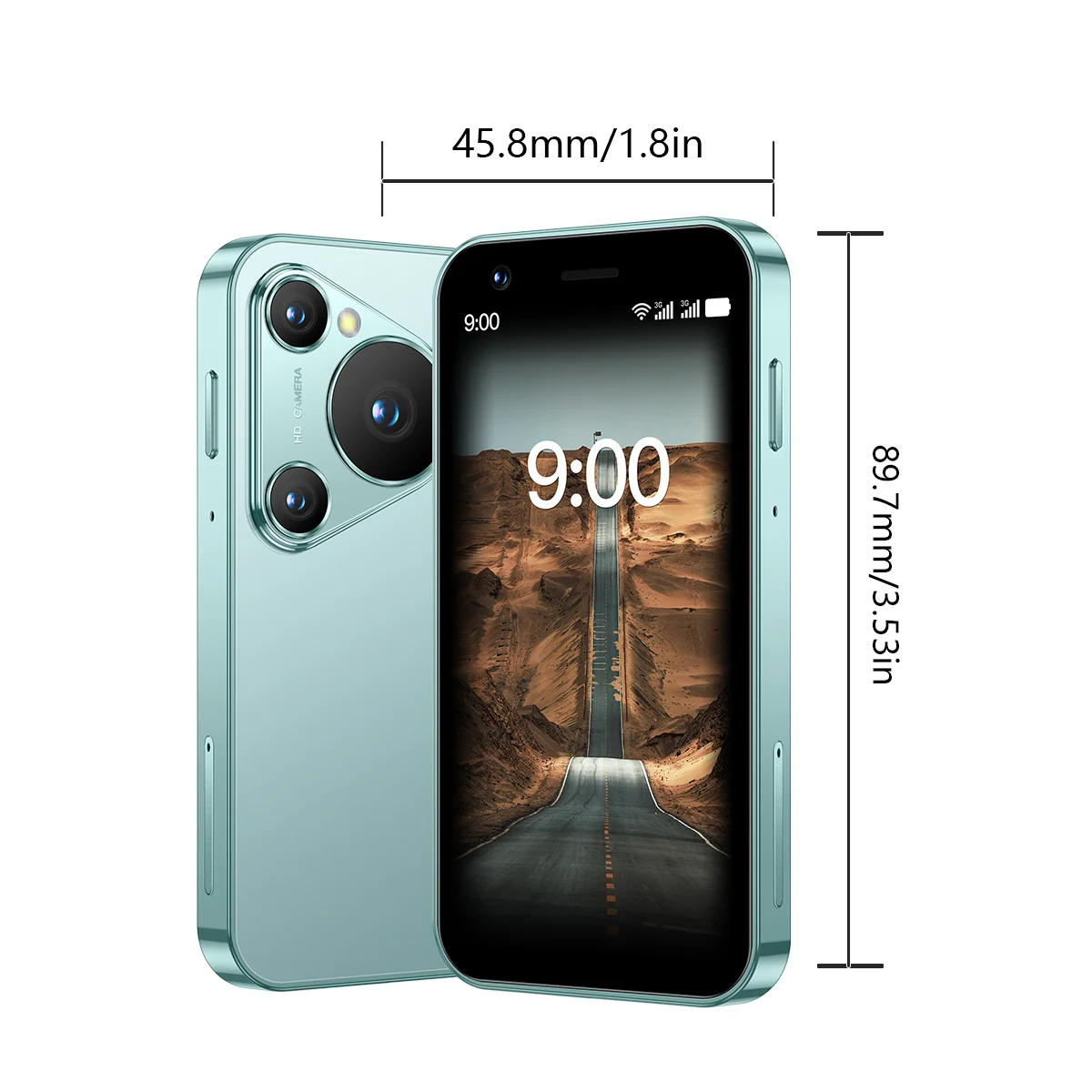 P70 Pro Max is the world's smallest 3.0-inch high-definition Android phone | 2GB+16GB 2000mAh dual SIM | Google Play certi