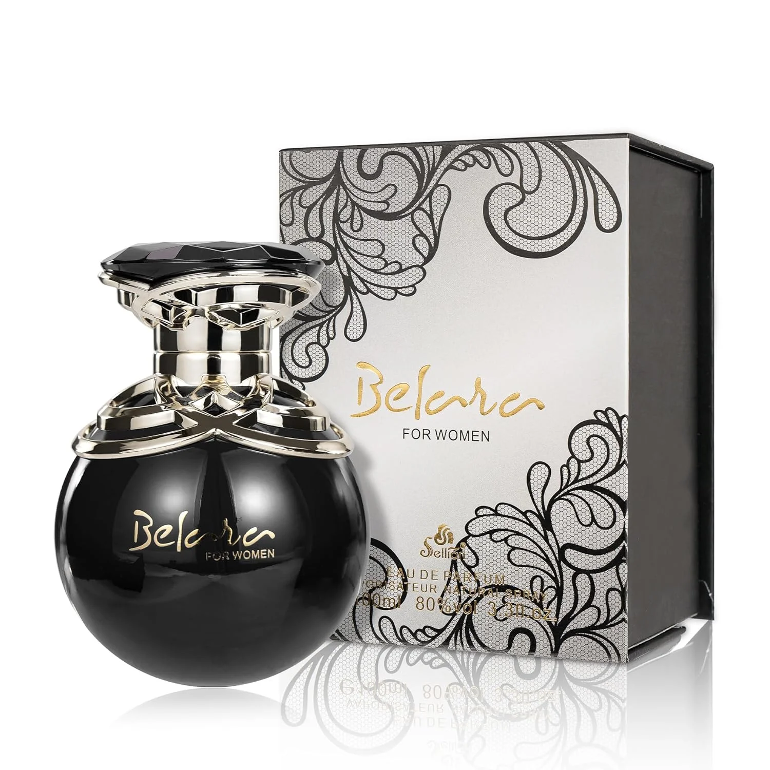 

Sellion Belara Eau De Parfum for Women,Notes of Floral & Oriental - Refreshing, Long-Lasting Fragrance for Dating and Daily Life