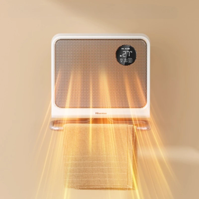 1800W Wall-mounted Waterproof Electric Space Heaters Electric Heaters Desktop Portable Heater Graphene Fast Heating Handy Heater