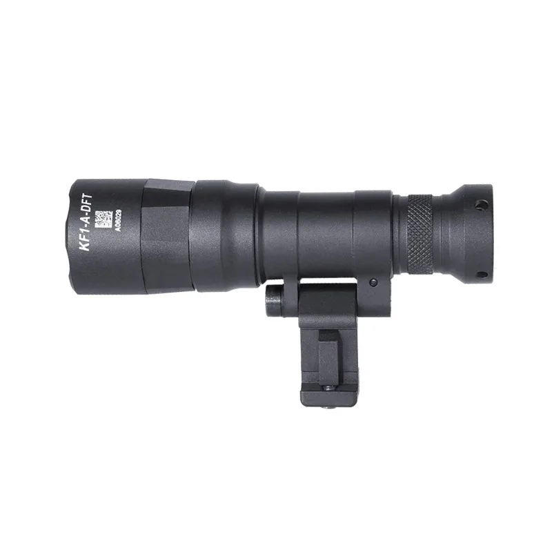 800 Lumens Tactical Metal Flashlight M340DFT Pro Floodlight with MLK Adapter Waterproof Black Hunting Accessory
