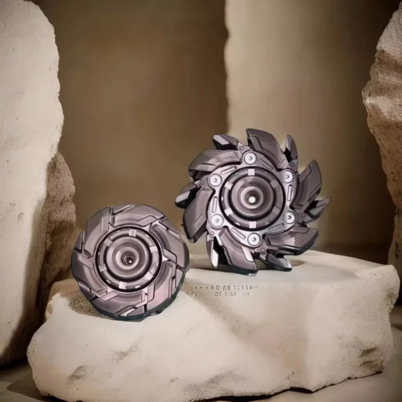 Rage 08EDC Nieuwe RVS Stone Wash Open Armor Mechanische Metalen Vingertop Gyroscoop Decompressie Desktop Speelgoed Cadeau