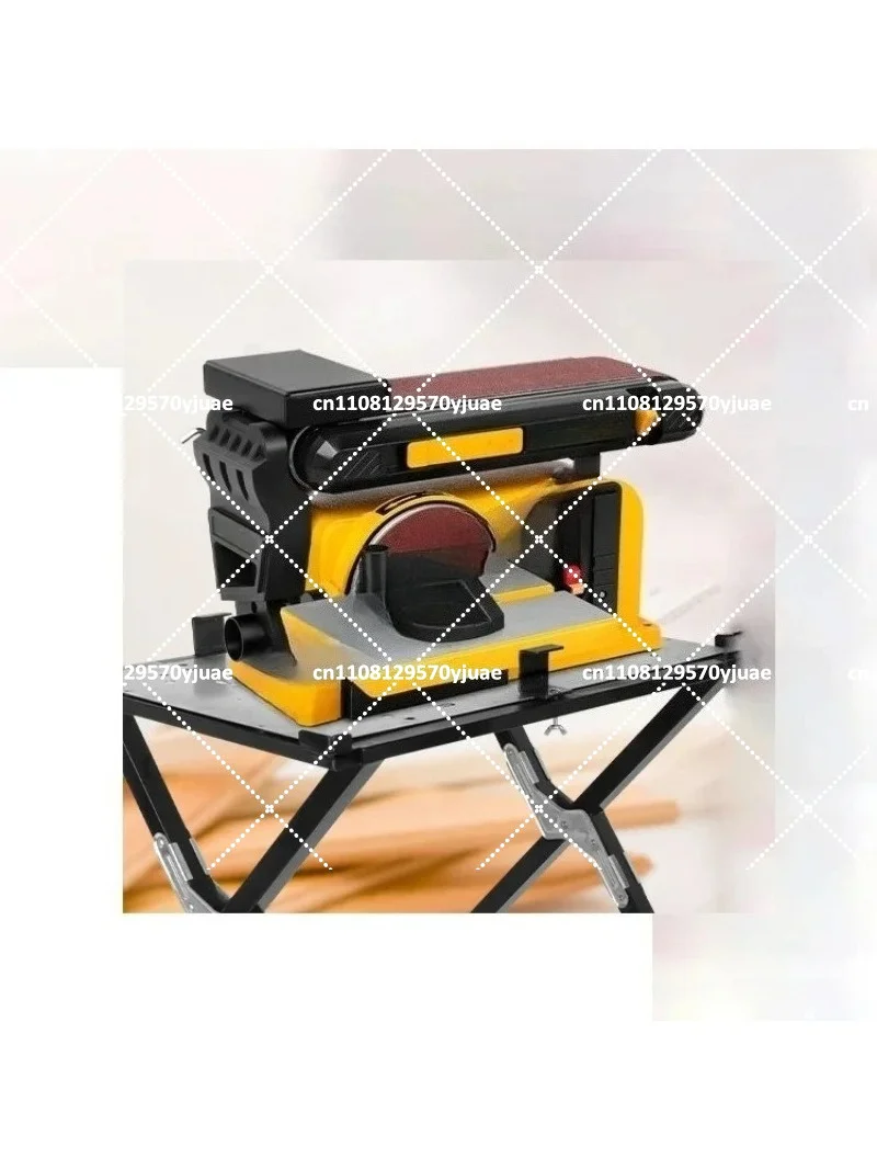550W Abrasive Belt Sanding Machine Woodworking High-Power Electric 220V Sandpaper Polishing Machine