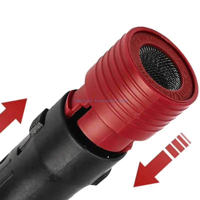 U75E Set Sikat Pembersih Kancing Roda Otomotif 9 Buah Efisien Penghilang Puing untuk Penghilang Karat untuk Penggemar & DIY