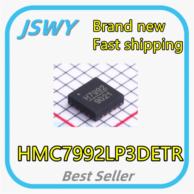 (2/30 pieces) HMC7992LP3DETR HMC7992LP3DE Silkscreen H7992 LFCSP-16 RF Switch Chip IC 100% Brand New Original Electronics