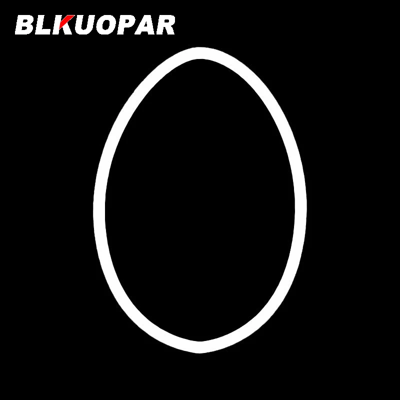 BLKUOPAR Easter Silhouette Car Stickers Personality Decals Trunk Skateboard Waterproof Occlusion Scratch-Proof Sunscreen Decor