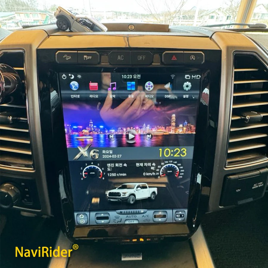 

Android 13inch Tesla 2K IPS Screen For Ford Raptor F150 F-150 2018 Car Multimedia Stereo Video Player GPS Carplay Auto Head Unit