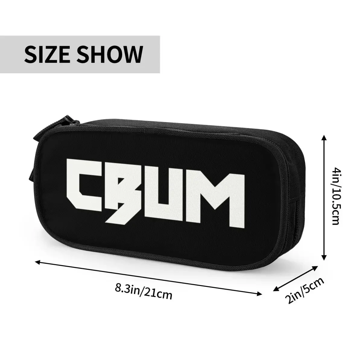 Cbum Gym Motivation Pencil Case Pencil Box portapenne Kids Large Storage Bag studenti School Gifts Stationery