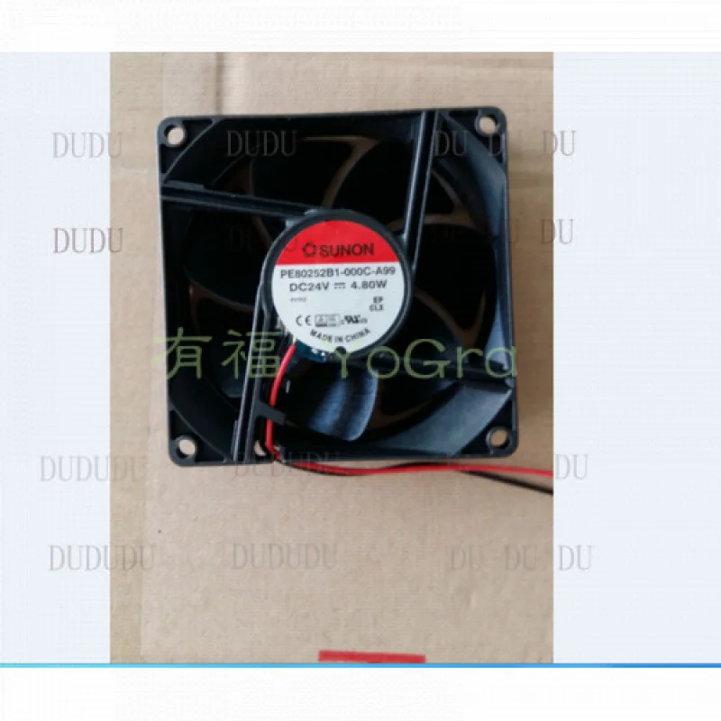 

D 1pcs for SUNON PE80252B1-000C-A99 8025 12V 4.8W cooling fan