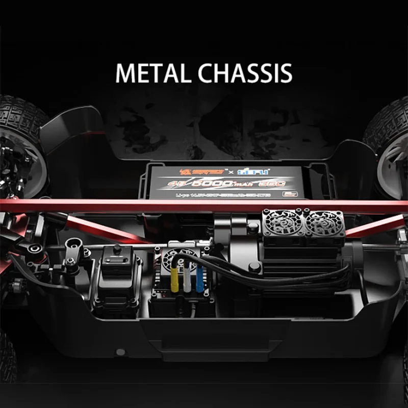 Novo estoque mjx r/c 1:7 wrc 7303-c3 7304-polo simulação base de metal tração nas quatro rodas flattrack modelos de carros de corrida brinquedos personalizados