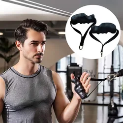 1 paio di impugnature ergonomiche per macchine da palestra impugnature di resistenza per sistema di pulegge maniglie per cavi impugnatura per cinghia di trazione accessori per il Fitness