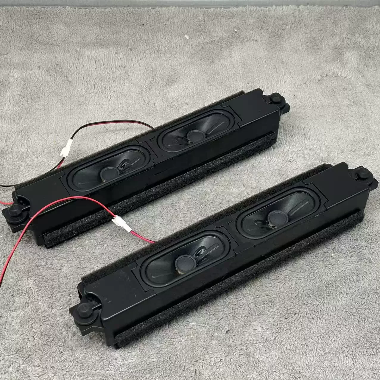 2PCS GHXAMP Dual Full-Range Passive Sound Bar Speakers | 8 Ohm 18W Bass Reflex | DIY Audio Kit – Highs, Mids & Lows