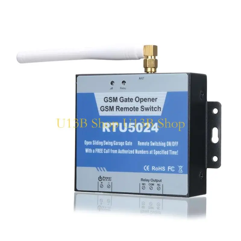 

U13B Открытый непромокаемый сейф RTU5024 GSM Беспроводное реле открывания дверей для ворот Дистанционный переключатель Контроль