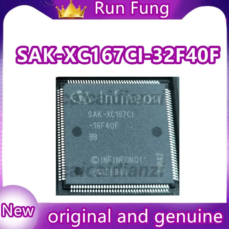 

1pcs/lot SAK-XC167CI-32F40F BB SAK XC167CI 32F40F BB SAK-XC167CI TQFP144 In Stock New Original