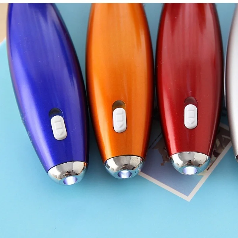 القرطاسية الإبداعية قلم حبر جاف الحبل ملاحظات أضواء LED حبر جاف الطلاب اللوازم المدرسية