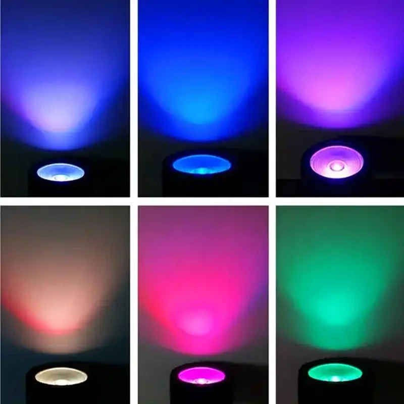 30W Remote Control full color mini COB LED effect Light Party Bar Club Wedding LED Par Light COB 30W Plastic dmx512 Stage Light