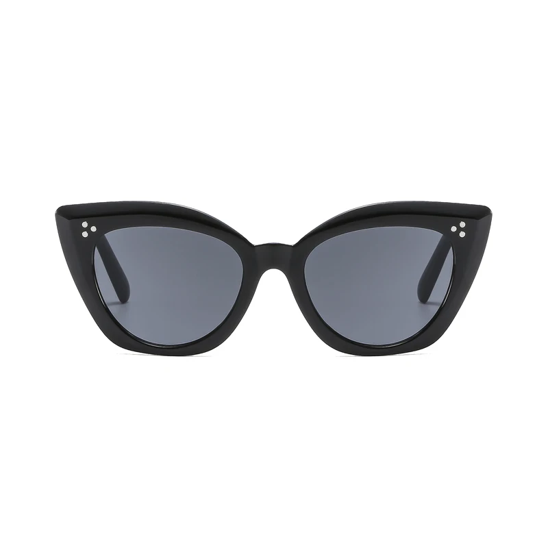 Mode Cat Eye Sonnenbrille Frauen dicke Grenze breites Bein Design Retro Sonnenbrille Männer Straße