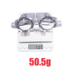 Adjustable Optometry Optician Trial Lens Pure for Titanium Insert frame Glasses Eye Optometry Test PD Adjustable 54-70mm
