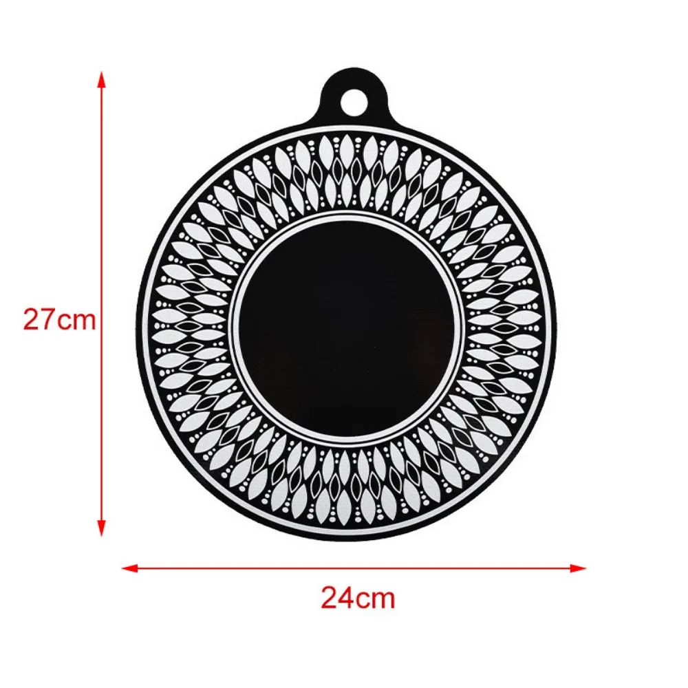 Black Induction Hob Protector Mat High Temperature Resistance Anti Slip Induction Cooktop Protector Oil Prevention Placemat
