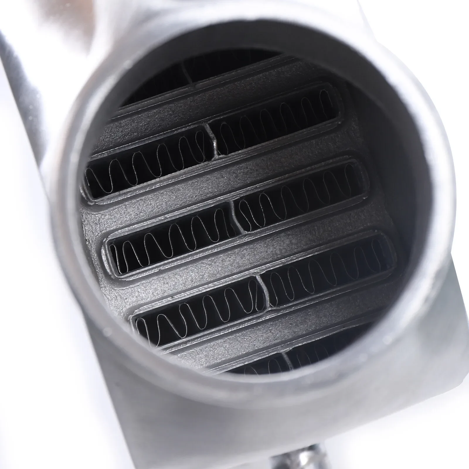 ชุดอินเตอร์คูลเลอร์อลูมิเนียมติดตั้งด้านหน้า ขนาด 25x12x3 นิ้ว พร้อมท่อเข้า/ออกขนาด 3 นิ้ว - ประสิทธิภาพสูง ใช้ได้กับเทอร์โบทั่วไป (FMIC)