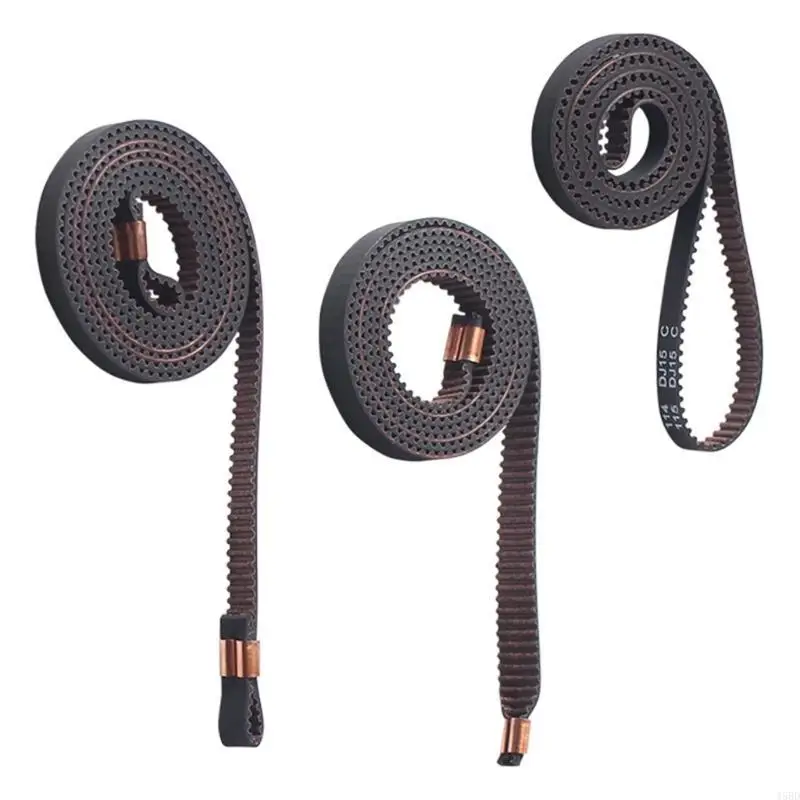 3pcs الجلود x/y/z محاور توقيت توقيت حزام حزام حزام متزامن استبدال