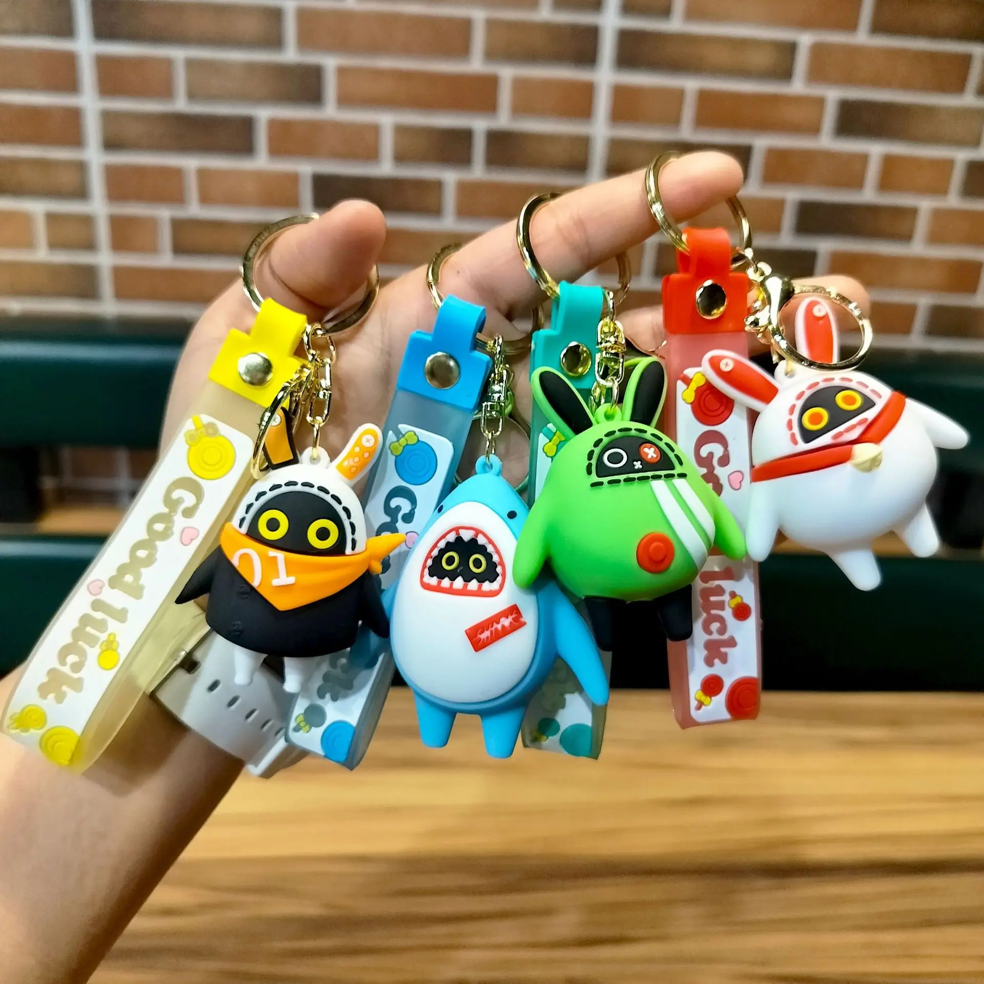 لعبة جديدة أنيمي Zenless منطقة صفر ZZZ Bangboo01 Luckyboo Amillion Sharkboo تأثيري حقيبة سلسلة مفاتيح كيرينغ الدعامة هدية عيد ميلاد