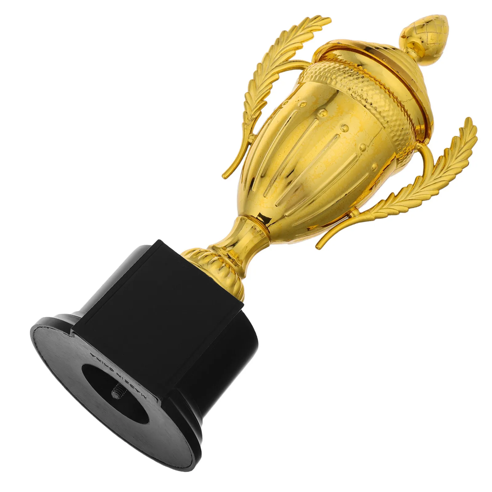 

Универсальный пластиковый кубок-трофей для награждения за достижения в спортивных играх, высокое качество изготовления, легкий вес, удобство использования.