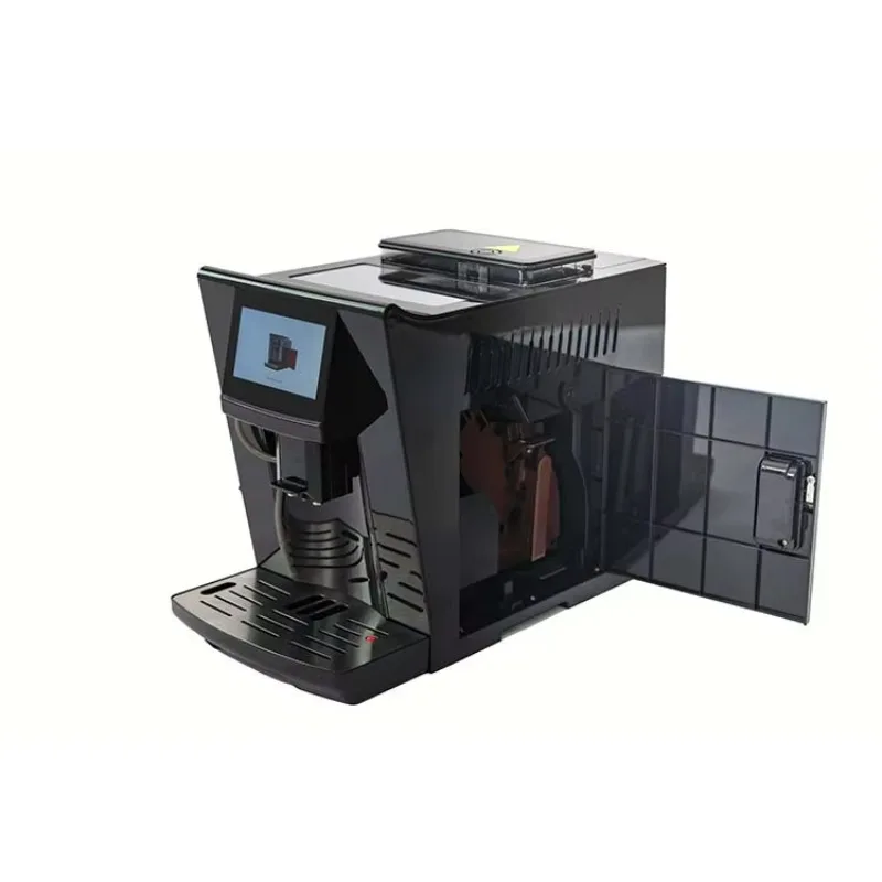 European 19 Types Beverage Super Automatic Espresso Coffee Machine Electric Programmable Brew System for Hotel & Household Use