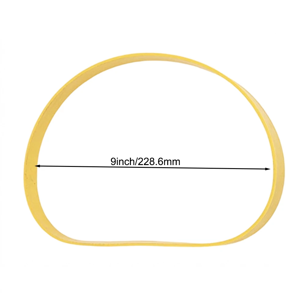 Rubber Bandsaw Tires for 9 Inch Bandsaw Wheels 2 Pack Non Slip Construction Uniform Thickness for Stable Belt Tracking
