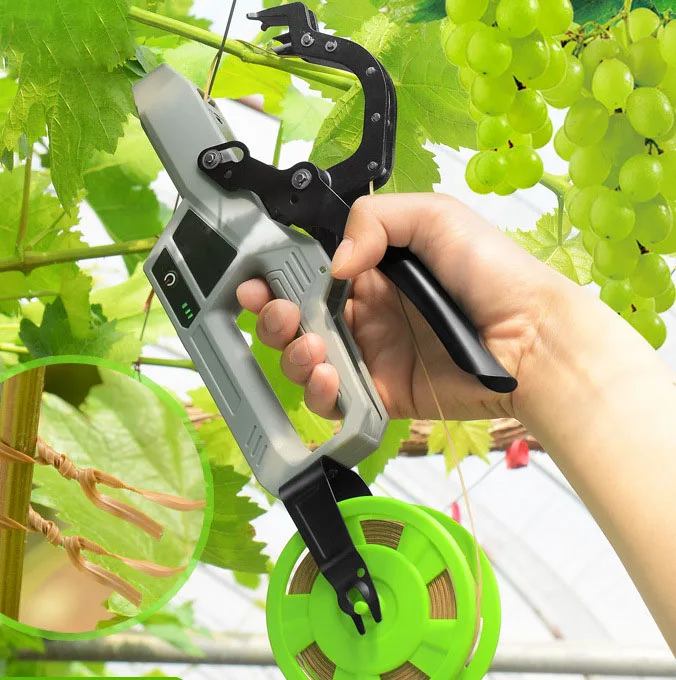 

2025Semi Automatic Branch Tying Machine Type-C Interface Wireless Vine Tying Device