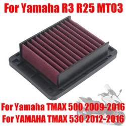 オートバイ用エアフィルター,Yamaha tmax T-MAX 500,tmax530,xp500,xp530,yzf r3,r25,mt03,530